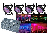 Chauvet SlimPack 56 RGB LED wash lights