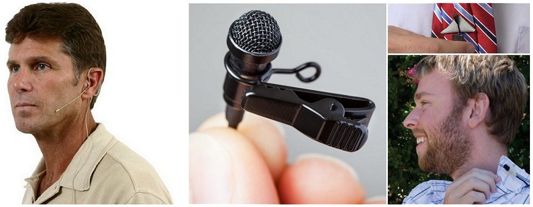 Headset and lavalier microphones Headset and lavalier microphones