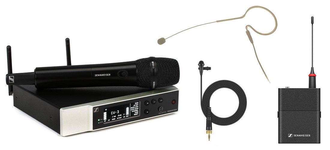 Sennheiser EW-D digital wireless microphones Sennheiser EW-D digital wireless microphones