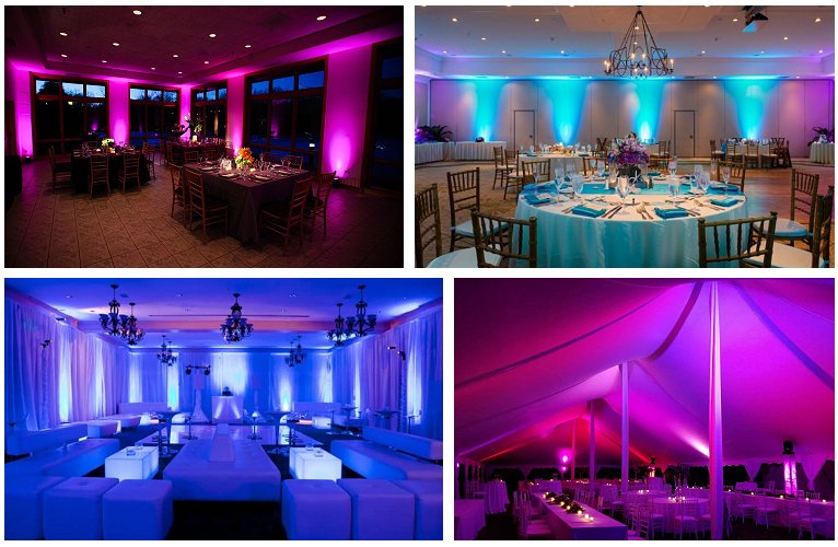 Up-lighting or mood-lighting Up-lighting or mood-lighting
